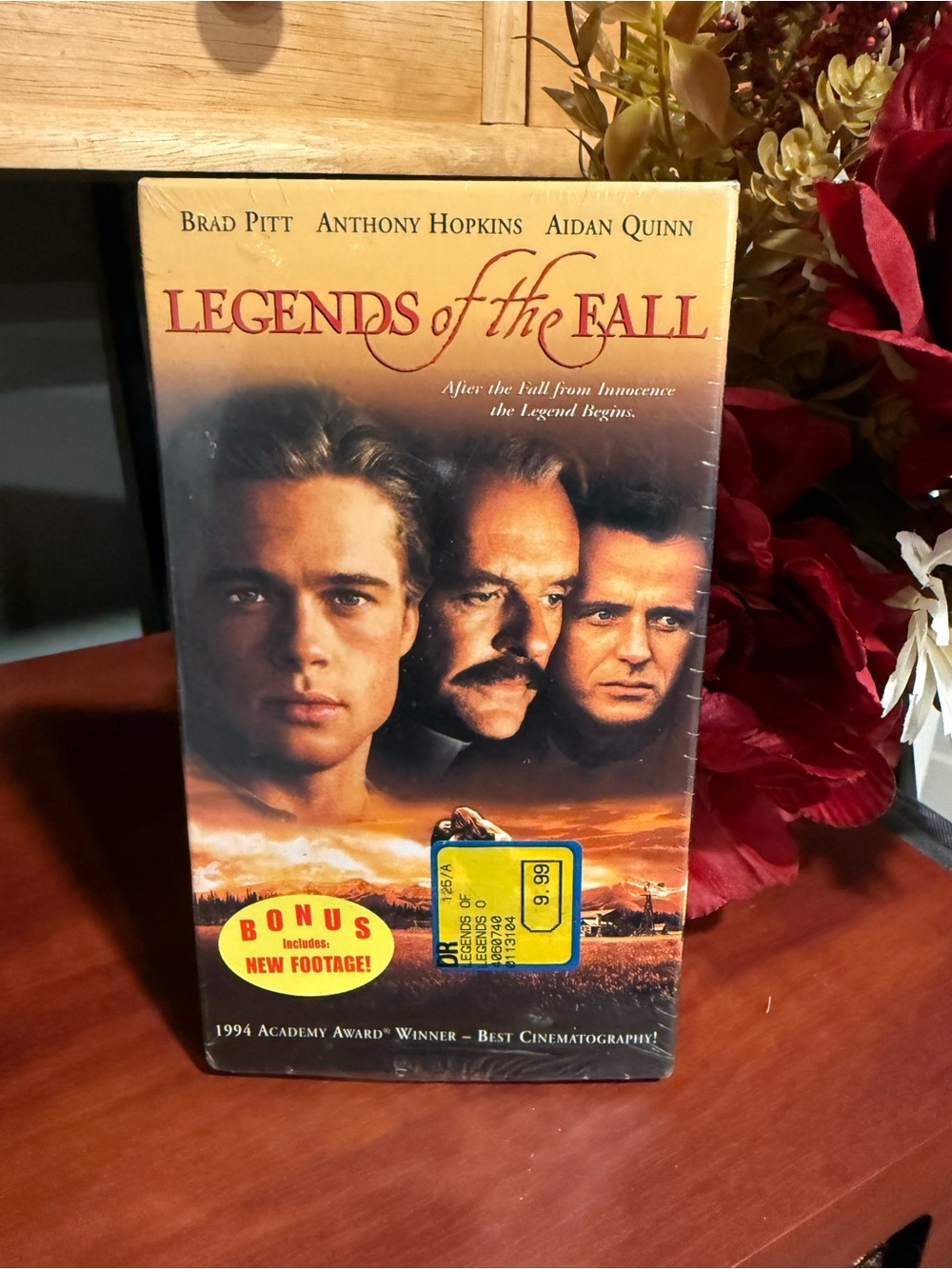 Legends of the Fall (Orange) Movie VHS NIB
